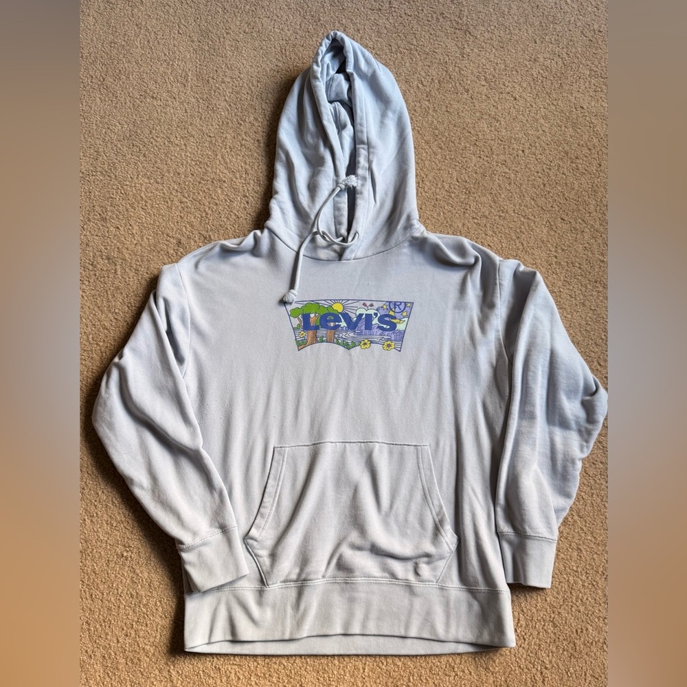 Levi's Light Blue Hoodie